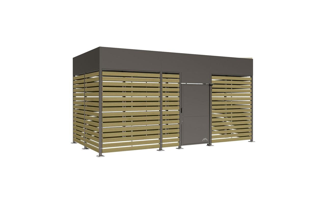 HORIZON BOX LEGNO - Rastrelliere per biciclette - Rastrelliere per biciclette