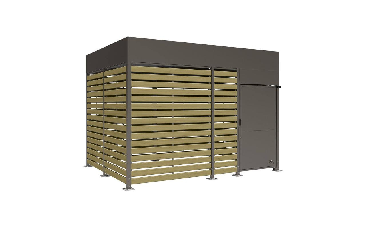 HORIZON BOX LEGNO - Rastrelliere per biciclette